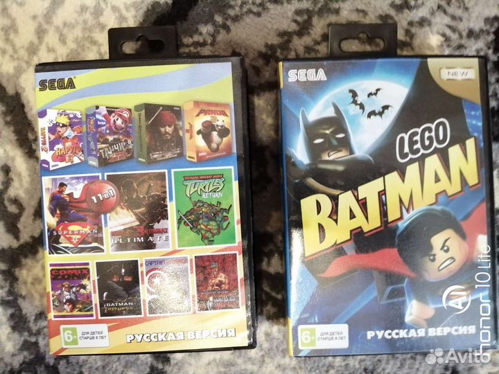 Картриджи sega