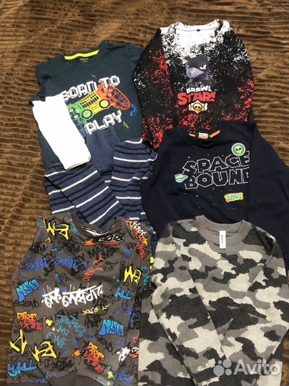 Прдам пакет вещей на мальчика 7 лет