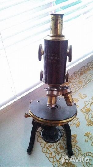 Микроскоп старинный