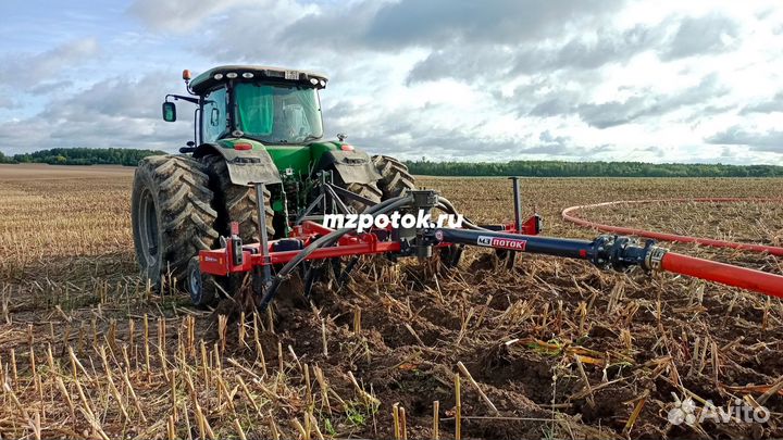 Глубокорыхлитель для внесения навоза