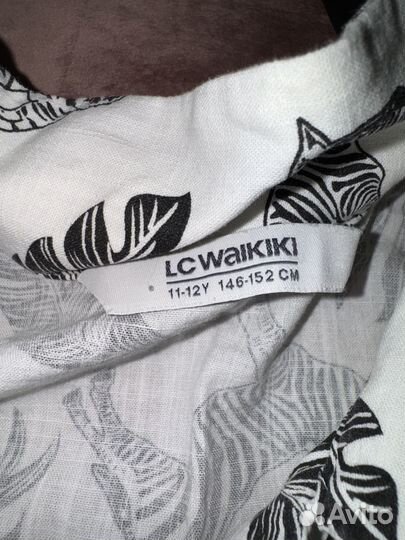 Рубашка lc waikiki для мальчика летняя