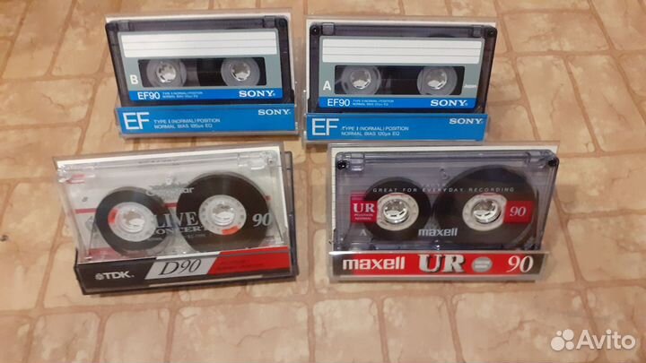 Аудиокассеты из 90г