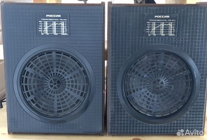 Акустические колонки СССР бу