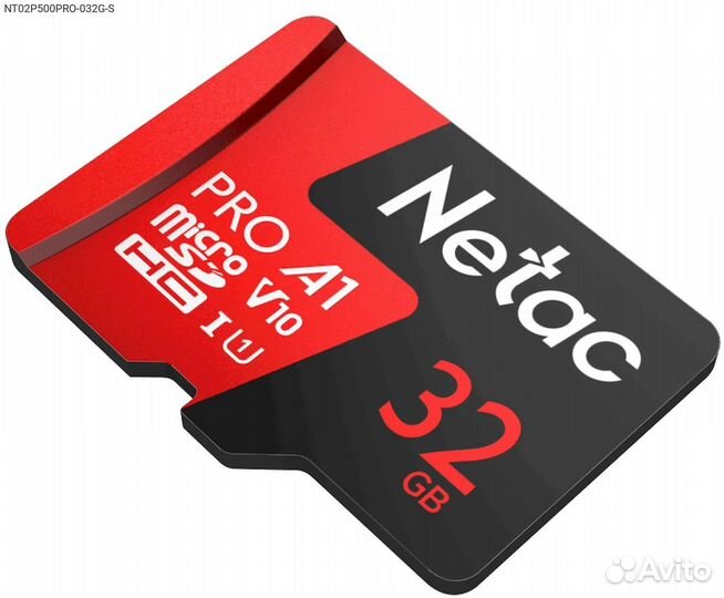 NT02P500PRO-032G-S, Карта памяти Netac P500 Extrem