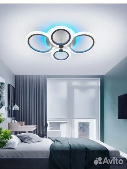 Люстра потолочная светодиодная новая