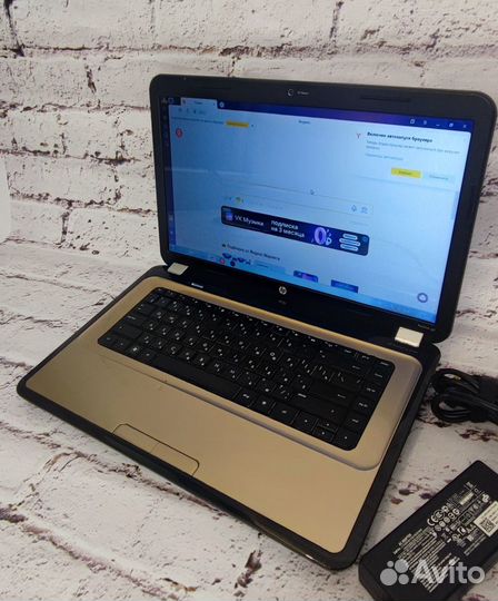 Ноутбук Hp Pavilion g6-1301er 2ядра 4озу SSD 120