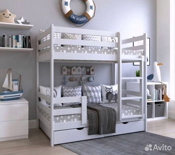 Двухярусная кровать для детей