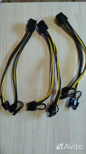 Переходник CPU 8PIN to 2 х(6+2) PCI-E