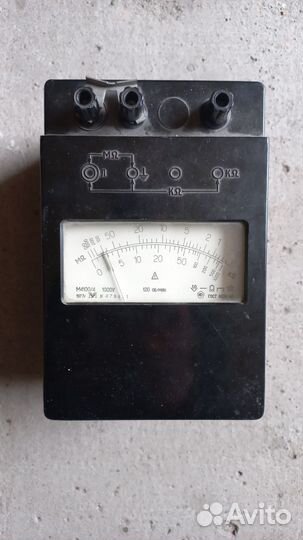 Мегаомметр М4100/4 1000 V