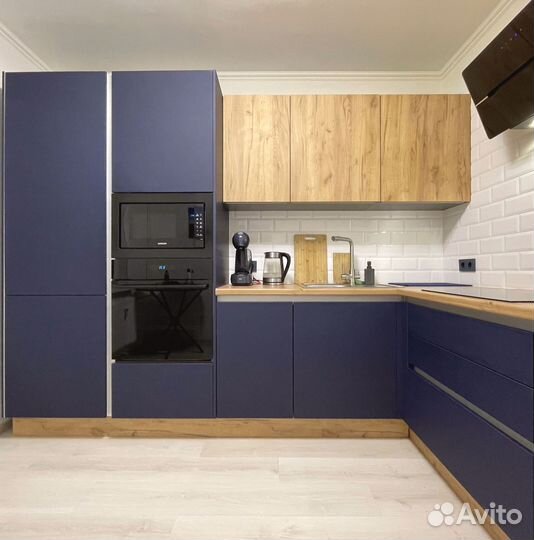 Современная кухня на заказ мдф фасады