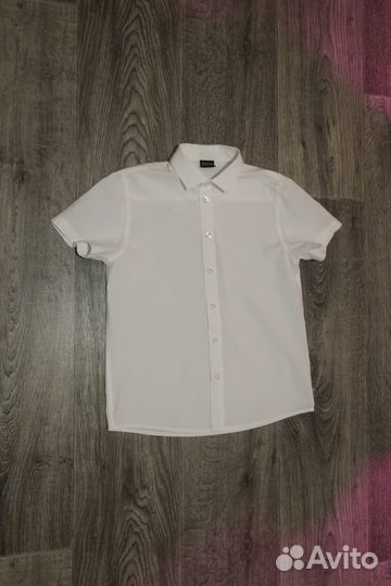 Рубашки, кардиган, галстуки для мальчика 134