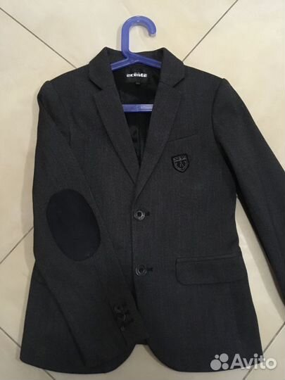 Пиджак Acoola серый рост 140. Школьная форма