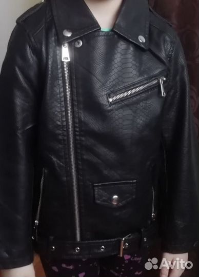 Куртка косуха для девочки 128