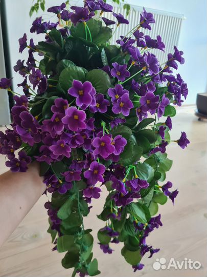 Искусственные цветы бу