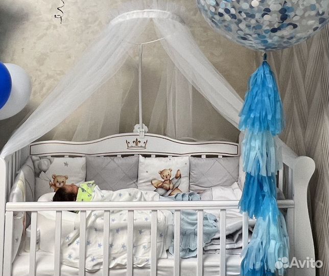 Бортики в детскую кроватку