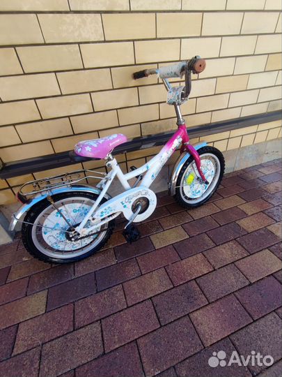 Детский велосипед для девочки 16