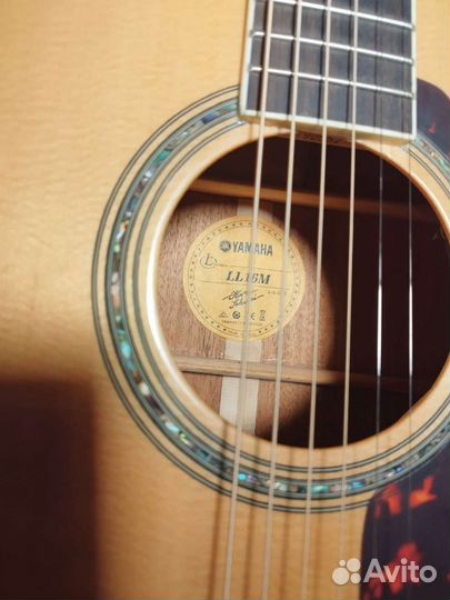 Гитара Yamaha LL16M+кейс