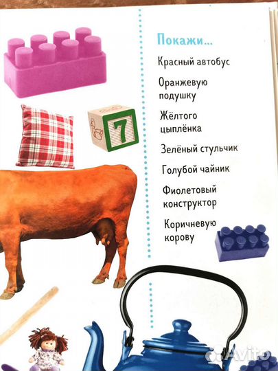 Развивающая книга (карточки Домана)