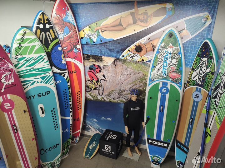 Реализация склада Sup-досок / Сап board