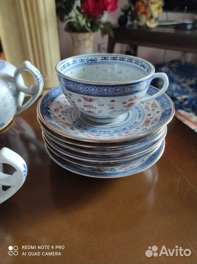 Сервиз чайный Рисовое зерно