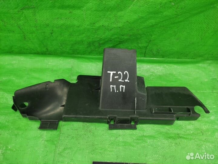 Воздуховод радиатора правый VW Touareg 02-10