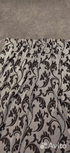 Готовые шторы блэкаут с тюлью