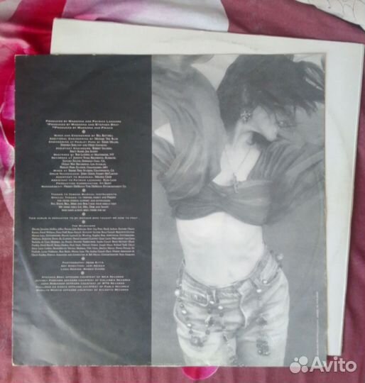 Madonna like a prayer 1989 Poland