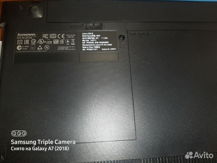 Ноутбук lenovo