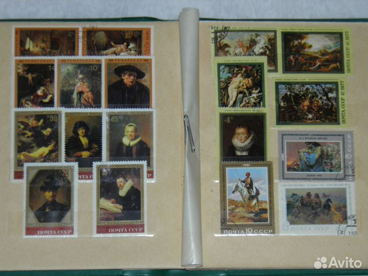 Почтовые марки времён СССР