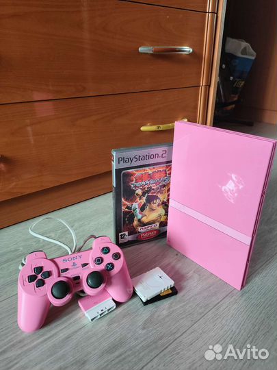 Sony PS2 Slim Pink