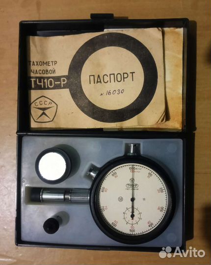 Тахометр часовой тч10-Р СССР