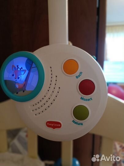 Мобиль на кроватку tiny love, дуга tiny love