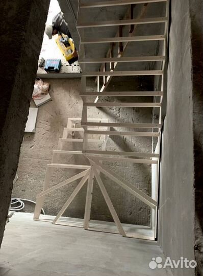 Металлические каркасы Установка