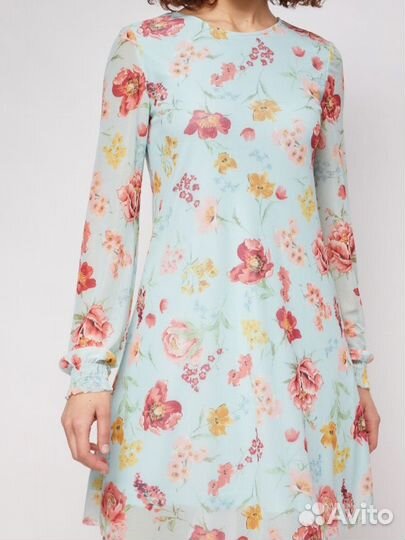 Платье мини р. 46