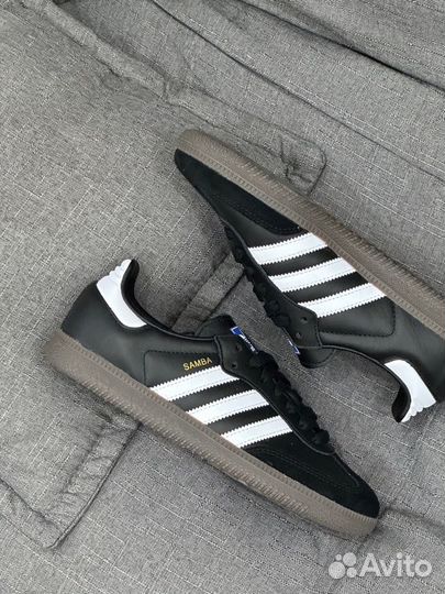 Adidas Samba Black White Gum