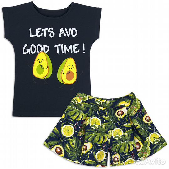 Комплект для девочки Авокадо 104
