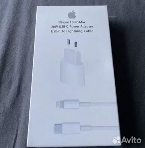 Зарядное устройство и + кабель iPhone 20w объявление продам