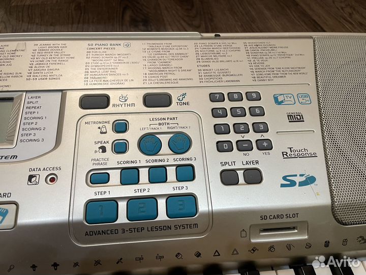 Синтезатор casio LK-300TV
