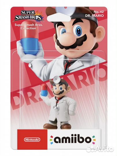 В наличии Amiibo Dr. Mario No.42 (Новая, Европа)