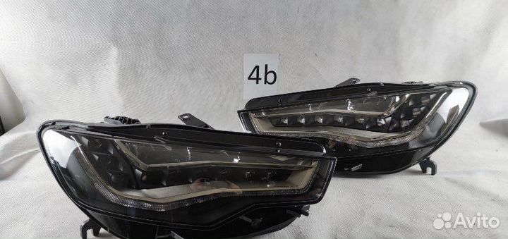 Фары audi RS6 full LED Комплект 4G0