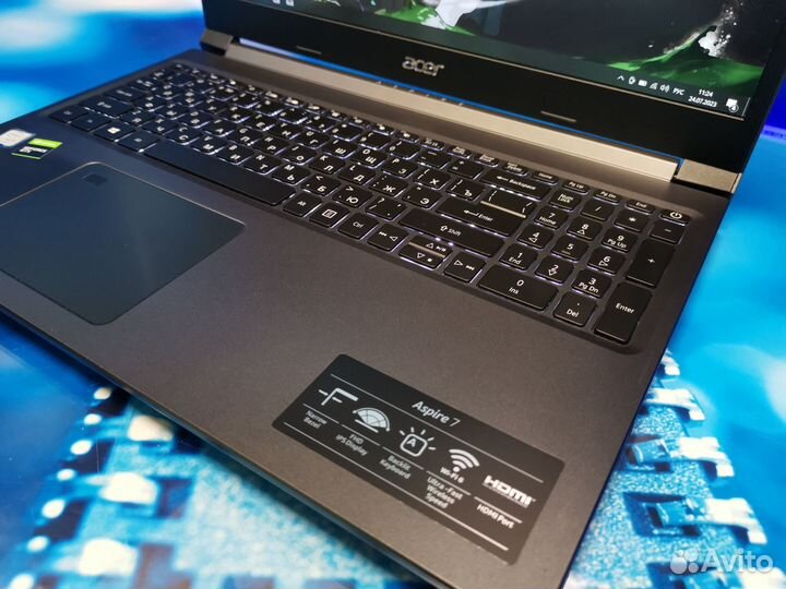 Игровой Acer Aspire i5 9300H / 1650Ti / 16gbDDR4