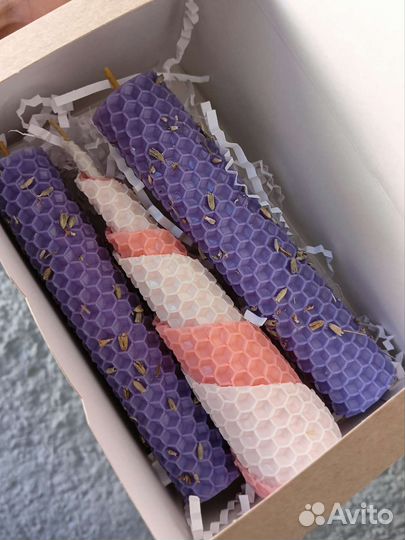 Наборы свечей из вощины