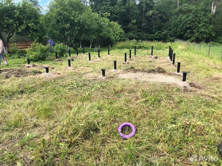 Винтовые сваи 108