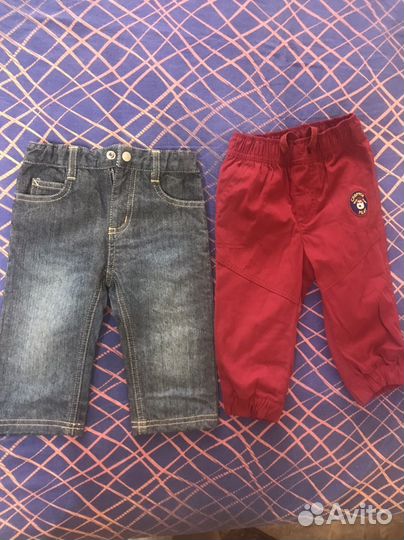 Детские вещи пакетом на мальчика 74 80