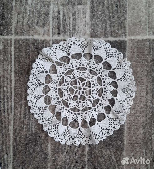 Салфетки вязанные крючком