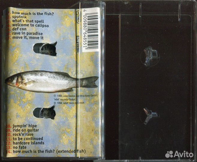 Scooter - How Much Is The Fish, Аудиокассета, 1998