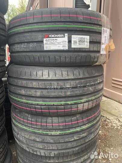Yokohama Advan Sport V107 285/40 R22 и 325/35 R22