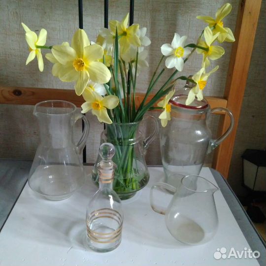 Вазы, графины и кувшины. Винтаж