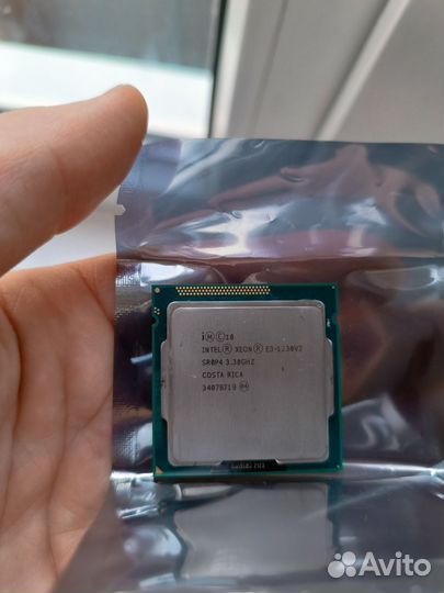 Процессор intel xeon e3-1230v2(core i7)