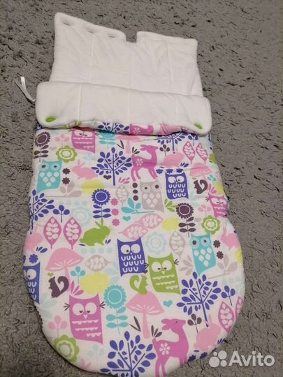 Конверт в коляску демисезонный